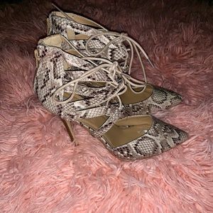 Snakeskin Stilletos